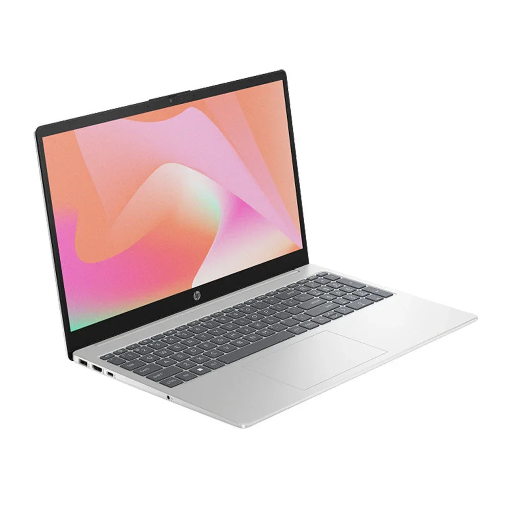 HP 15 FD0557nia 15.6" FHD Laptop – Intel Core i7-1355U, 8GB RAM, 512GB SSD, Iris Xe (Natural Silver) Accessories Bundle Included