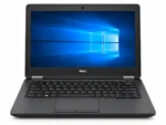 Dell Latitude E5270 Refurbished Business Laptop 12.5-Inch | Intel Core i5 6th Gen, 8GB RAM, 256GB SSD | Black